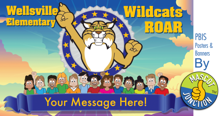 Wildcats ROAR Banners and Posters - PBIS Banners